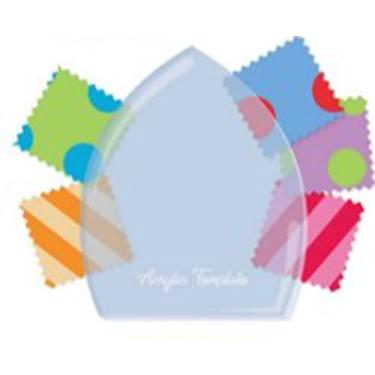 Imagem de Sugar Bee Quilts Modelo para almofada Petal Pop Zinnia