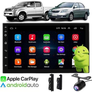 Imagem de Central Multimidia Android Corolla 2003 a 2007 Hilux 2005 a 2011 GPS W
