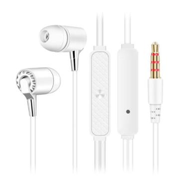 Imagem de Fone De Ouvido P3 Intra Auricular FN618 Branco - ONISTEK