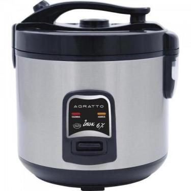 Imagem de Panela de Arroz Agratto PA6X 400W Inox 220v F002, 220V