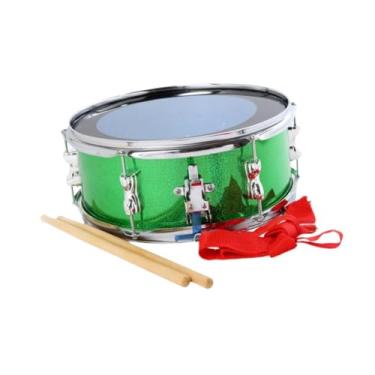 Imagem de Colaxi 13" Caixa de Tambor Música Tambor Portátil com Alça Ajustável Instrumento de Percussão Marchando Tambor Crianças