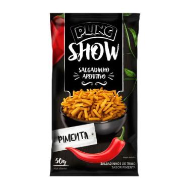 Imagem de Salgadinho Aperitivo Plinc Show Sabor Pimenta 50g