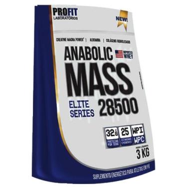 Imagem de Anabolic Mass 3kg morango - ProFit, Chocolate com Morango