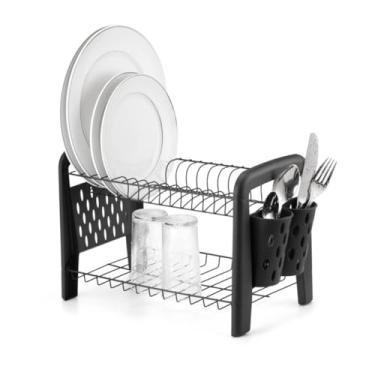 Imagem de Escorredor Louca Secador Porta Talheres Resistente Não Enferruja Premium