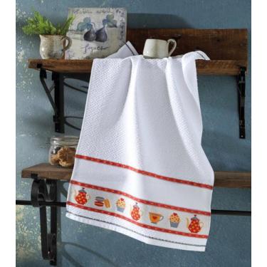 Imagem de Pano de Copa Felpudo jacquard para Bordar Vigo Liso, Dohler  - DOHLER 