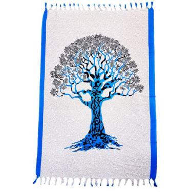 Imagem de Canga De Praia  Arvore Da Vida Modelos Variados - Bali, Azul