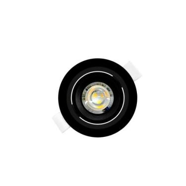 Imagem de Kit 3 Spot Embutir Redondo Alltop LED MR11 3W 38º Preto - TASCHIBRA, L