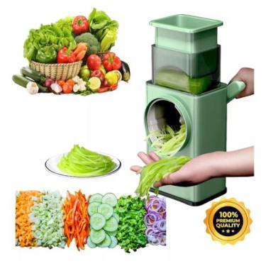 Imagem de Cortador Fatiador Picador Legumes Lamina Aço Alta Qualidade - Vegetabl