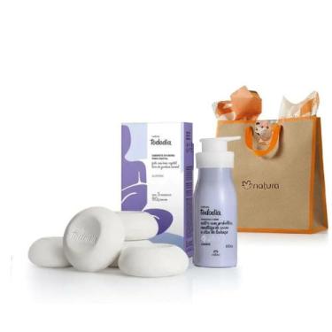 Imagem de Kit hidratante + body splash + sabonete natura tododia