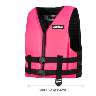 Imagem de Colete Salva Vidas Flutuação Até 30kg Infantil Piscina Jogá, Rosa