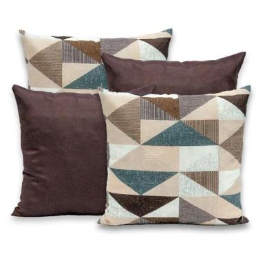 Imagem de Kit 4 Capas de Almofada Gorgurinho com Zíper 40cm x 40cm - Bem Me Quer
