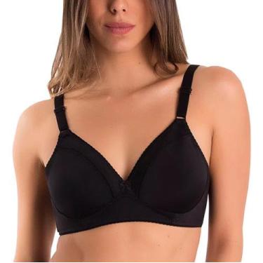 Imagem de Sutiã Plus Size Alças Reforçadas Soutien Duloren Ref 111214, Preto, 46