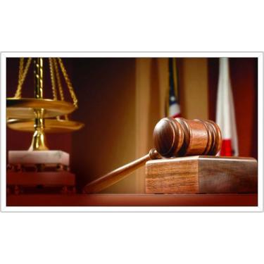 Imagem de Quadro Decorativo Advocacia Direito Advogado Escritórios Salas Moldura