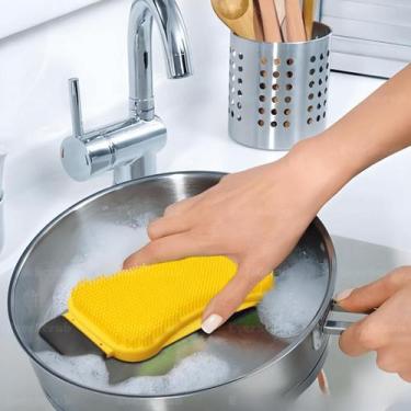 Imagem de Esponja De Silicone Para Louça - Nibus