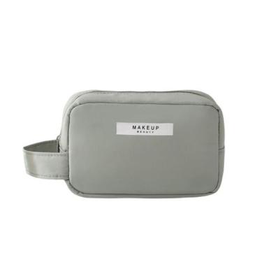 Imagem de Necessaire Feminina Make Impermeavel Viagem Oferta - ALWY, Verde, Clar