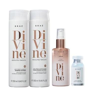 Imagem de Brae Divine Kit Presente - Shampoo+Condicionador 250ml+Serum Plume 60m