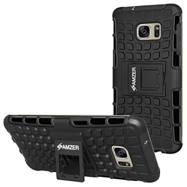 Imagem de AMZER Capa resistente a impactos para Samsung Galaxy S7 Edge SM-G935F - Embalagem de varejo - Preta