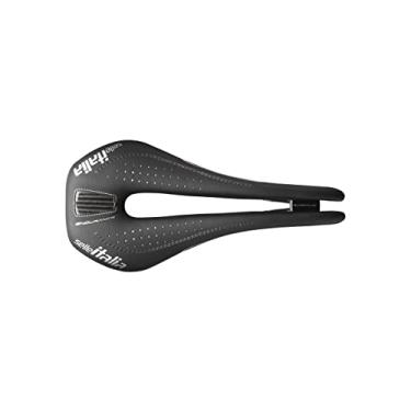 Imagem de Selle Italia Novus SuperFlow Sela de bicicleta de resistência, Preto, 282 x 138mm