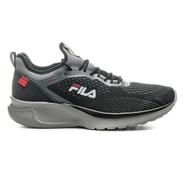 Imagem de Tenis Fila Super Flip, Masculino, Preto/Grafite/Vermelho, 39