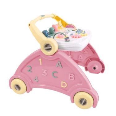 Imagem de Andador Didático Com Atividades 3 Em 1 Infantil Educativo Para Bebê Me