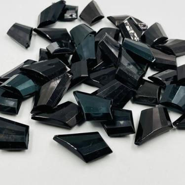 Imagem de Pingente Ponteira Ponta Lança Abs Preto 47x29mm 5pçs 33g - Macall