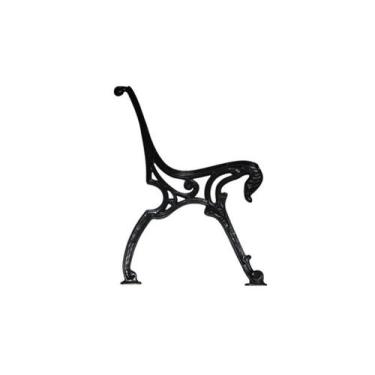 Imagem de Pé de Banco para Praça Tamanduá em Alumínio Fundido (par) - Luminárias