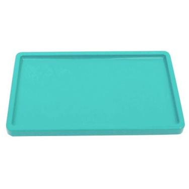 Imagem de Bandeja Retangular 30x18cm Tiffany - 01 unidade - Só Boleiras - Rizzo 