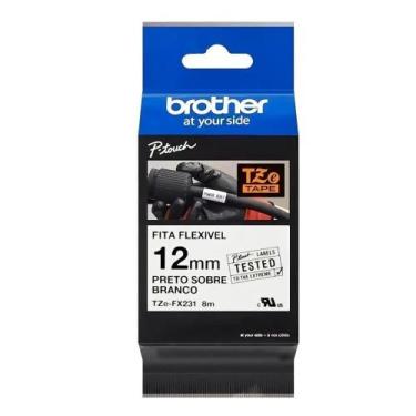 Imagem de Fita Rotulador Brother Tze Fx231 12mm Original