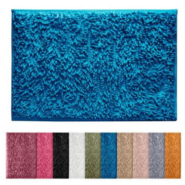 Imagem de Tapete De Banheiro Bolinha Microfibra Antiderrapante - Holtter Home De