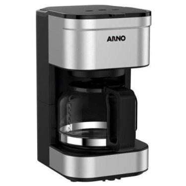 Imagem de Cafeteira Elétrica Arno Preferita CFPF 18 Xícaras Inox, Preto, 220V