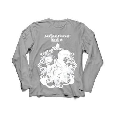 Imagem de Camiseta Manga Longa Feminina Breaking Bad Série - Ultrav Store, Cinza