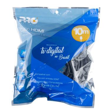 Imagem de Cabo HDMI 4K UltraHD 3D 10m