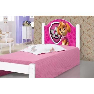 Imagem de Cama Solteiro  Adesivada SKY 100% Mdf - Extrado Madeira - P/Colchão 18