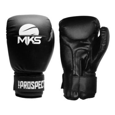 Imagem de Luva De Boxe/ Muay Thai Mks., Preto, 16 OZ