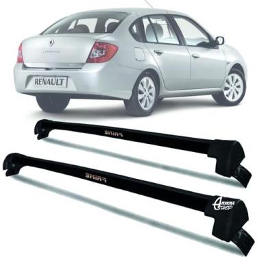 Imagem de Rack Teto Aluminio Prime Renault Symbol 2008 a 13 PTO PR139