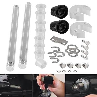 Imagem de Kit de ferragens de bucha de pino de cilindro de acabamento 9B-116B adequado para MerCruiser Alpha 1 geração 2 substitui para SEI Marine 9B-116 Mercruiser Alpha One Gen II Kit de ferragens de cilindro