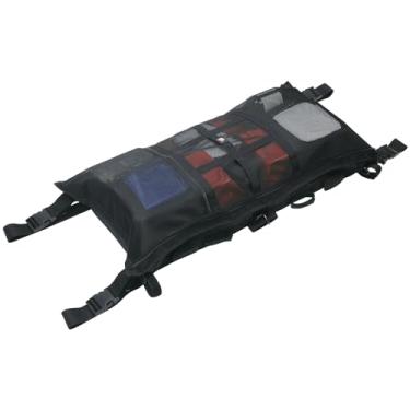 Imagem de KEMIMOTO Bolsa de Armazenamento T-Top, Bolsa para Coletes Salva-Vidas de Barco Pode Proteger 4 Varas de Pesca, Bolsa de Barco À Prova D'Água com 2 Bolsos de Malha para A Maioria Dos Barcos T-Top, Hard