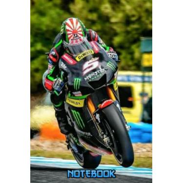 Imagem de Notebook : Johann Zarco Writing Notebook Gift For Men Women Teens 100 College Ruled Pages Thankgiving Notebook #767