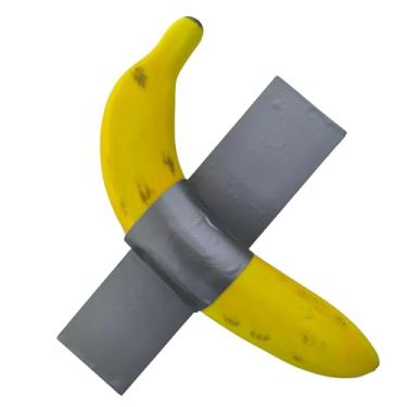 Imagem de ASVP Shop Fita adesiva banana - Pintada à mão - Kit de escultura de belas artes para pendurar no seu quarto