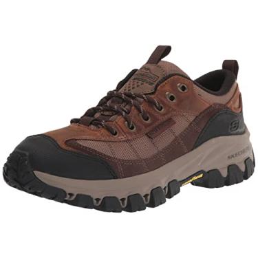 Imagem de Skechers Edgemont Goodyear Sapato Oxford masculino de borracha de baixo perfil de renda aos dedos, CD, 38