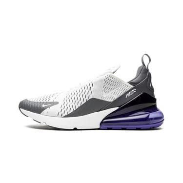 Imagem de Nike Tênis masculino Air Max 270, Branco/branco-violeta persa, 41