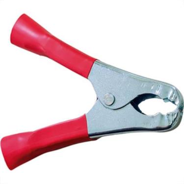 Imagem de Garra P/Bateria 100A Espag Vermelho Ueda C/10 - SERVICENTER, Vermelho