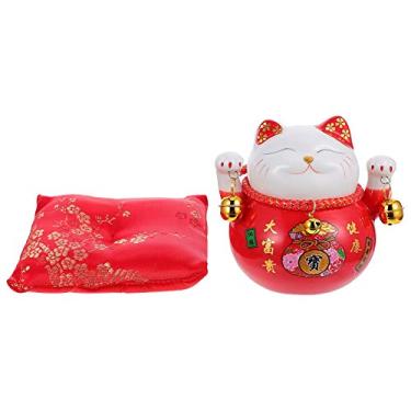 Imagem de Happyyami 2 Peças Lindos Meninos E Cofrinho Gato Decoração Para Casa Banco Para Crianças '' Caixa De Dinheiro