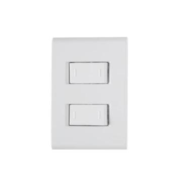 Imagem de Conjunto 1 Interruptor Simples + 1 Interruptor Paralelo 4x2 Tramontina