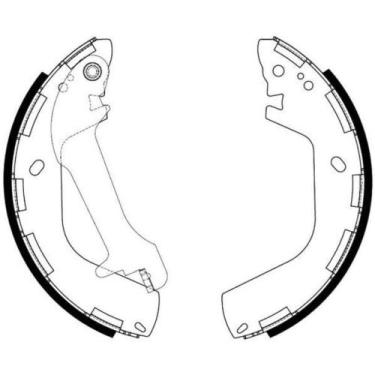 Imagem de Lona de freio Traseiro Hyundai Tucson 2006 a 2021 SYL 204608