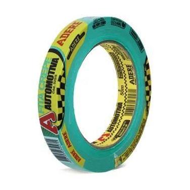 Imagem de Fita Adere Crepe Adesiva Automotiva Verde 18mm 40m