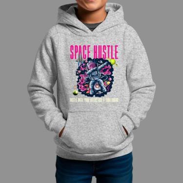 Imagem de Moletom Canguru Infanto Juvenil Streetwear Casual Inverno Blusa De Fri