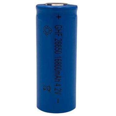 Imagem de Bateria Recarregável 26650 3.7v Para Lanternas Taticas X900 - mb
