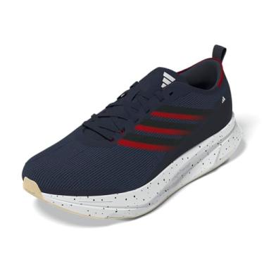 Imagem de adidas Duramo SL 2.0 Tênis de corrida masculino, Azul marinho/azul marinho/rubi puro, 37