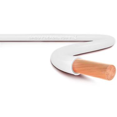 Imagem de Cabo Flexível Fio de Cobre 750v 2,5mm 100m Branco - Leflex Plus